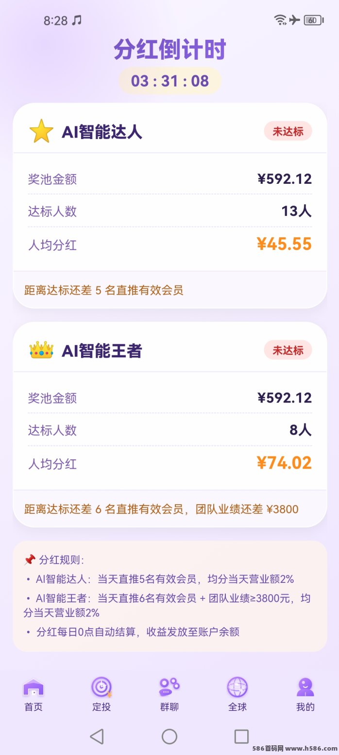 ​AI未来智能首码上线：0撸每天赚收溢，合伙人推广火爆！