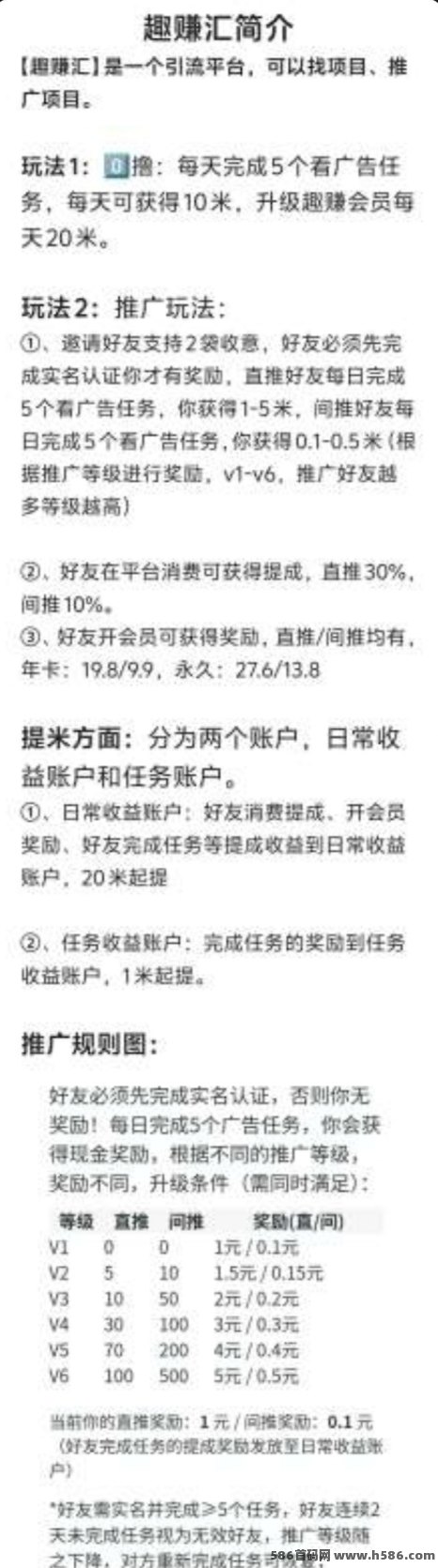 ​趣赚汇纯零撸日赚10米以上，秒到账，副业必备！