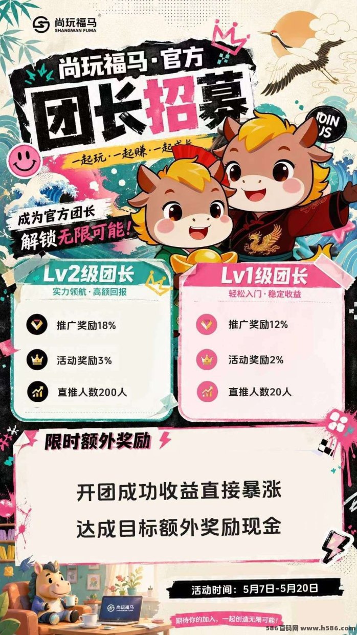 ​尚玩福马合成广告玩法上线，日入几十米保底收溢！