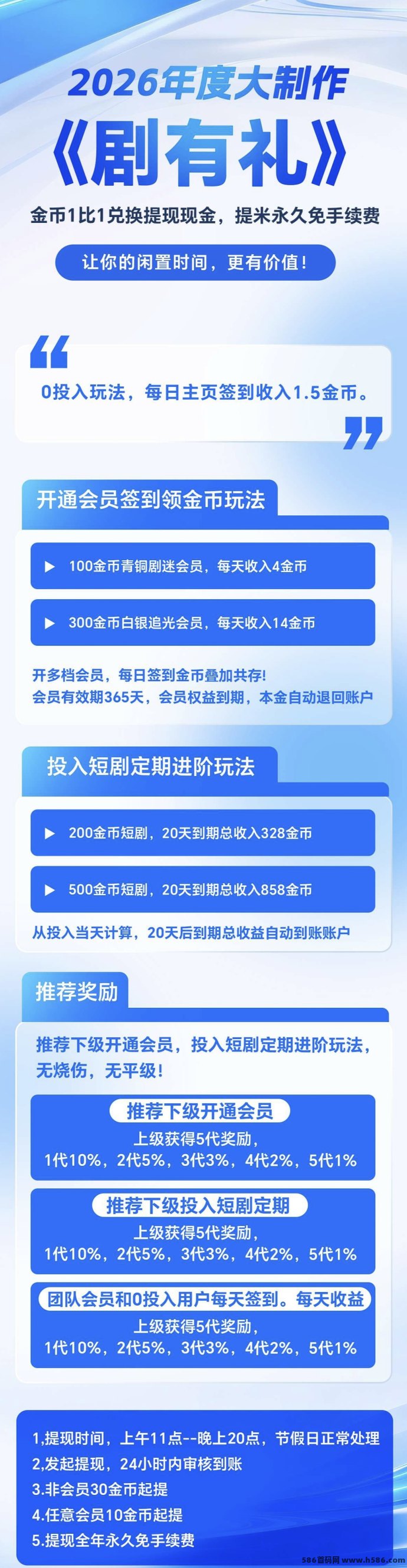 ​剧有礼上线！零成本签到撸金，每日轻松赚不停！