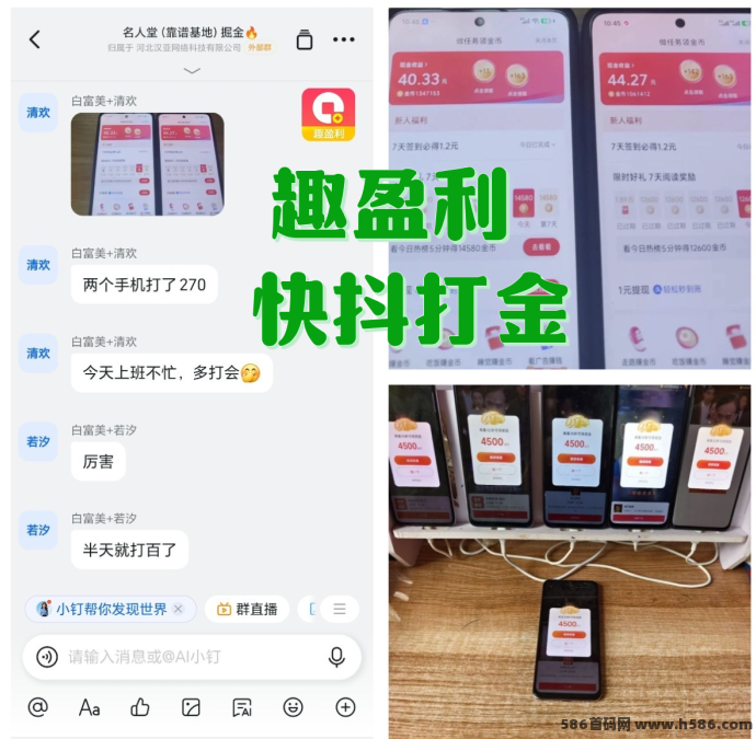趣盈利APP新玩法上线，每天保底收溢，长期可做！