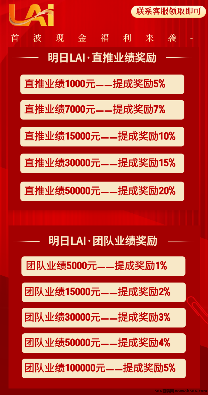 明日LAI：送10元积分，零门槛轻松居家创业，即将火爆上线，对接团队长！